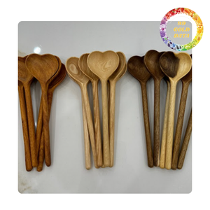 Cuchara de cocina de madera ecológica con diseño único | Logotipo personalizado disponible para pedidos a granel | Suministro a granel de Vietnam - Product Image 4