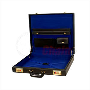 Masonic Regalia Delantal Estuches Base de tela de cuero para masones Use parches bordados Punto de cruz y manualidades de costura - Product Image 6