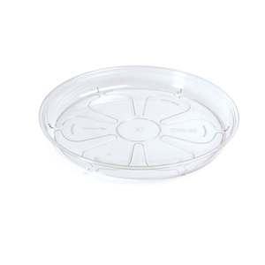Base/sottovaso per piante COUBI, dimensioni (mm) 120x120x15, colore Trasparente - Product Image 1