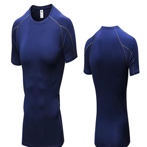 T-shirt pour hommes Qualityes Sublimation Tee Shirt Blanks Polyester Vêtements pour hommes Chemise simple T-shirts pour homme de marque - Product Image 4