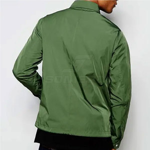 Veste de sport imperméable et respirante en nylon et polyester pour hommes, service OEM en gros, logo personnalisé, hiver, extérieur, enduite - Product Image 6