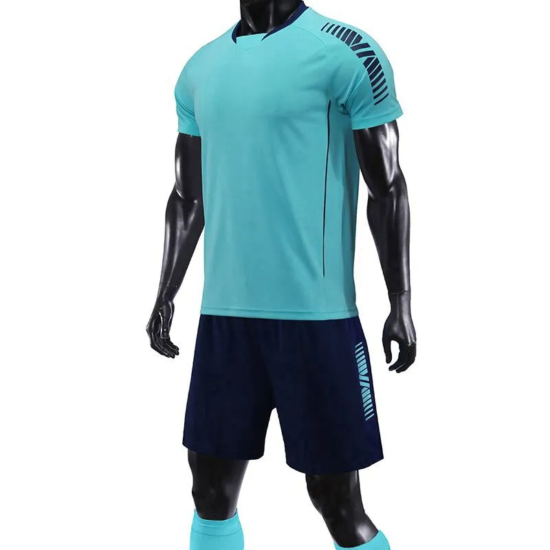 Áo bóng đá nam đồng phục bóng đá cạnh tranh đào tạo bóng đá Bộ tay áo ngắn đồng phục bóng đá chất lượng hàng đầu OEM 2024