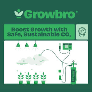 Manufacturer & Exporter of Premium Quality 1.8kg Max Capacity Disposable 3.3L Growbro CO2 Filled Cylinder for <b>Growing</b> Plants - Product Image 5