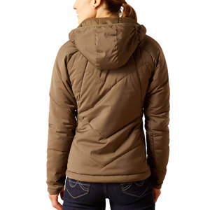 Chaqueta Acolchada de Invierno para Mujer 2026, Sólida, con Cuello Alto, Tejido de Poliéster Transpirable, Relleno de Algodón, Cierre de Cremallera de Alta Calidad - Product Image 2