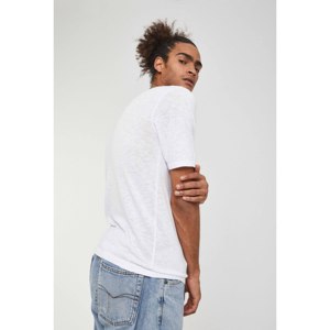 Empire เสื้อยืดถักนิตติ้งสำหรับผู้ชาย, เสื้อยืดแนวเรียบง่ายน้ำหนักเบาสำหรับฤดูร้อน - Product Image 4