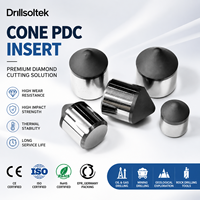 Конические алмазные вставки PDC Drillsoltek для буровых долот, производство OEM-поставок для нефтегазовой и горнодобывающей промышленности