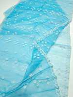 Nouvel Arrivage MTI Deshi Dhakai SKY Blue Jamdani Indien Traditionnel Lavable Haute Qualité Entièrement Cousu Prêt-à-porter Femme Longueur Cheville