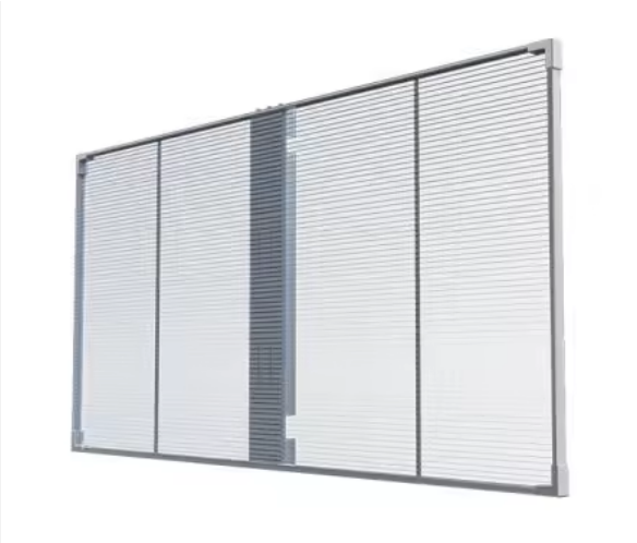 Flexible Led Film Crystal Display Screen Transparent Led Screen on Shopping Mall Windows Glass Adhesive Led Advertising Panel