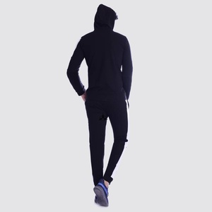 Logo personnalisé Survêtement Jogger pour hommes Survêtement de haute qualité noir formation vierge Survêtement Ensemble Plaine Survêtements pour hommes - Product Image 2