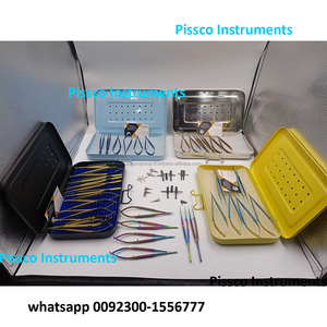 Pissco-Conjunto de instrumentos de microcirugía, Kit de instrumentos de microcirugía - Product Image 4