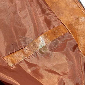 เสื้อแจ็คเก็ตหนังแฟชั่น,แจ็คเก็ตหนังวัสดุที่ดีที่สุดแจ็คเก็ตหนังแขนยาวขนาดที่กำหนดเอง - Product Image 5