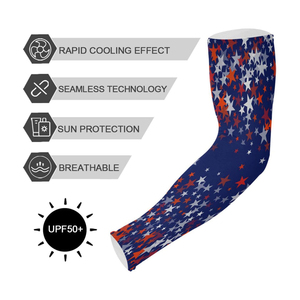 Superventas Unisex fútbol al aire libre ciclismo deportes refrigeración compresión brazo mangas cubierta envoltura protección solar cubierta - Product Image 1