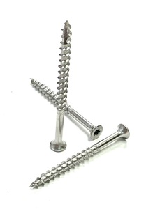 Tornillos de acero inoxidable de punto de rosca gruesa de cabeza de corneta de Taiwán, tornillos de cubierta - Product Image 2