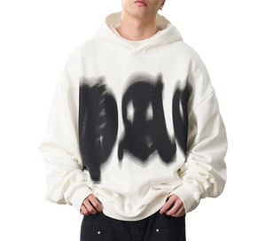 Conjunto de Sudadera con Capucha y Pantalones de Franela Gruesa para Hombre, 100% Algodón, Invierno, 500 GSM, Colores y Diseños Personalizables - Product Image 1