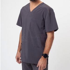 Venta caliente Diseño único Médico Scrub, Enfermera Uniforme Más Tamaño Bajo MOQ Médico Scrub Uniforme - Product Image 2