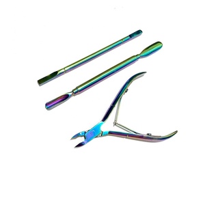 Juego de Cortaúñas Profesional de Acero Inoxidable, Alta Calidad, con Logotipo Personalizado, Pinzas para Cutículas, Duraderas para Uñas - Product Image 1