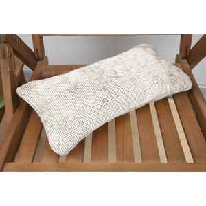 Almohada de lana Kilim turca Beige de 8x16 pulgadas, diseño cuadrado Vintage rústico de lujo, estilo esponjoso tejido para ropa de cama, vacaciones de Navidad - Product Image 5