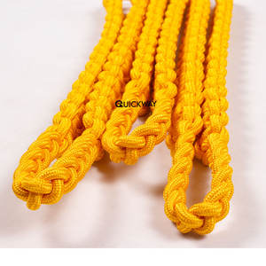 Cordón de Hombro para Uniforme Ceremonial, Color Oro Claro, Accesorio de Trenza para Vestido Formal, Decoración para Uniformes de Desfile y Guardia de Honor - Product Image 1