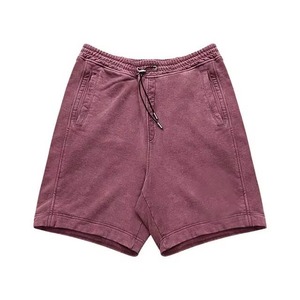 2025 pantalones cortos Vintage con lavado ácido para hombres 100% algodón francés Terry Casual transpirable verano Streetwear pantalones cortos - Product Image 1