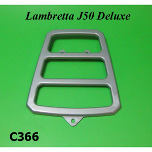 Portaequipajes trasero de acero prensado para Lambretta J50 DL Deluxe - Product Image 1