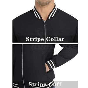 Blouson aviateur d'hiver à col montant léger personnalisable pour hommes Vestes pour hommes en vente avec service OEM - Product Image 6