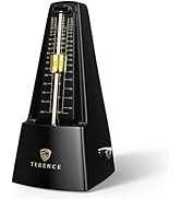 Metrónomo Negro Terence TB301 para Guitarra, Piano, Batería y Otros Instrumentos - Seguimiento Preciso del Tempo, Construcción de Plástico y Metal - Product Image 3