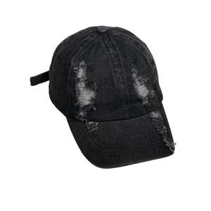 Vente en gros chapeau jeans vintage délavés à l'acide casquette de baseball de sport de qualité supérieure chapeau unisexe adulte mode extérieur denim chapeaux de papa personnalisés - Product Image 2