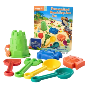 Kit di giocattoli da spiaggia personalizzato, set di gadget riciclati Mateo - Product Image 3