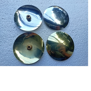 Conchos สกรูด้านหลังแบบกำหนดเองในขนาด3นิ้วทำในสีทองและสีเงินเหมาะสำหรับนักออกแบบเข็มขัด - Product Image 1