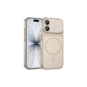 Coque magnétique en silicone argenté M-Safe Premium M-Case pour iPhone 17 14 Plus 13 Pro Max - Protection de l'appareil photo, étui de téléphone portable - Product Image 2