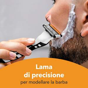 Afeitadora Rotativa Recargable para Hombre con 1 Mango y 10 Cuchillas, Incluidas 5 Cuchillas de Precisión, Resistente al Agua IPX7, Color Negro - Paquete de 1+10 Unidades - Product Image 3