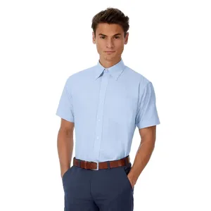 Chemise Oxford personnalisée pour homme, promotionnelle, et polos personnalisés SSL pour merchandising - Product Image 1