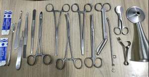 Conjunto de instrumentos quirúrgicos caja de acero inoxidable manual de alta calidad CE certificado 1 año de garantía al por mayor precio bajo Pakistán - Product Image 6