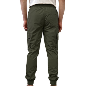 2023 Vintage Baggy Multi poches Cargo pantalon grande taille taille taille haute pantalon Style décontracté jambe large salopette avec tissu matériel - Product Image 6