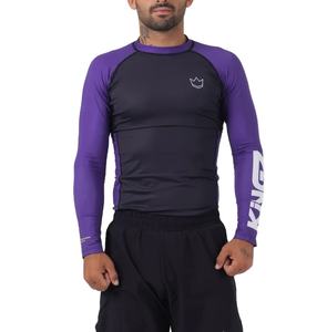 High Quality 2024 Custom Made <b>Rash</b> <b>Guard</b> for Men for Jiu-Jitsu BJJ MMA-Bright Way International - Product Image 1