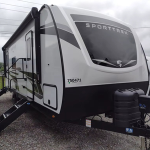 Mini-caravane teardrop moderne de qualité supérieure, légère et extensible, 4x4, pour les aventures en plein air, capacité 4 à 8 personnes - Product Image 1