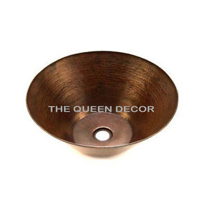 Copper <b>Bathroom</b> <b>Sink</b> Customized Size Handmade Wash Basin Newest Designer Vintage Copper <b>Sink</b> for Hotel & Restaurant - Product Image 4