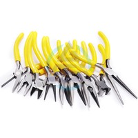 Pink Jewelry Pliers Tools Equipment Stainless Steel End Cutting Wire Pliers  Hand Tools for DIY Jewelry