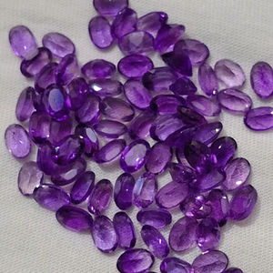 Meilleure qualité violet améthyste 6x4mm faisant pour pendentif améthyste pierre taillée 200 cts lot de gros - Product Image 1