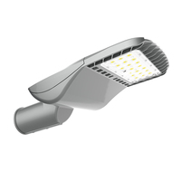 50W 100W 150W LED réverbère LED éclairage routier extérieur intelligent cellule photoélectrique capteur de mouvement lampe LED éclairage de parking