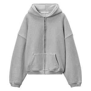 Sweats à capuche avec fermeture éclair pour hommes, sweats à capuche à fermeture éclair à manches longues, de bonne qualité et à bas prix - Product Image 1