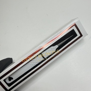 Pince à épiler GETUP BROSONS IMPEX en acier inoxydable à pointe lisse blanche, anti-magnétique, anti-statique, préhension parfaite, 10 mm - Product Image 5