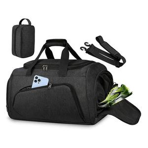Vente en gros de sac de sport imperméable à la mode sacs de sport en polyester avec compartiment à chaussures sacs de sport de gymnastique - Product Image 1