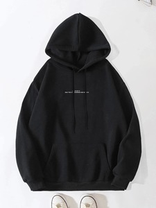 Sweat à capuche en molleton de coton pour hommes Léger et respirant Vêtements d'hiver Nouveau design Pull à capuche décontracté - Product Image 2