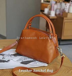 Handmade Heritage <b>Leather</b> Satchel Artisan Touches Unique Details Natural <b>Dyes</b> Organic Feel One-of-a-Kind Crafted Design trending - Product Image 2