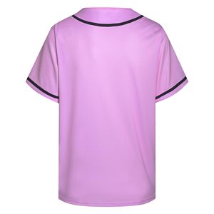 Camiseta de Béisbol Personalizada con Sublimación y Bordado, Logotipo al por Mayor, Camiseta de Béisbol Unisex de Poliéster - Product Image 2