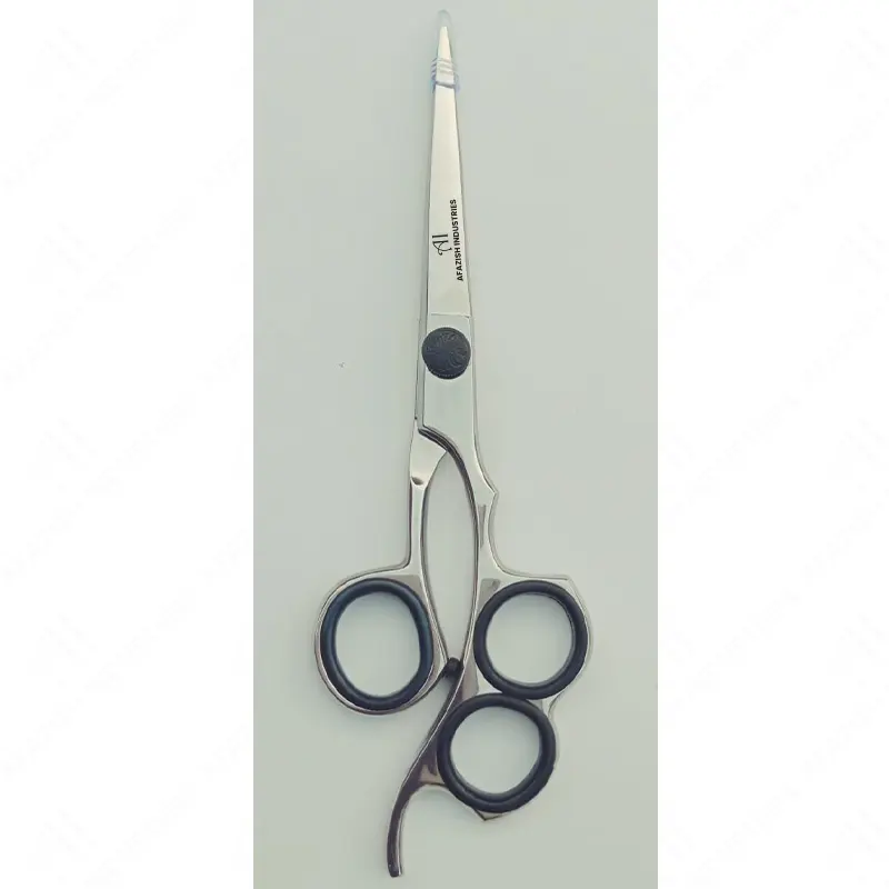 Professionnel fabrique des ciseaux amincissants à 3 anneaux de coiffeur de coiffure à vendre/matériel entièrement personnalisé fabriqué les meilleurs ciseaux
