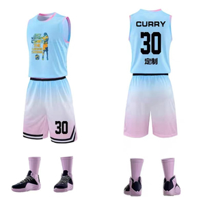 ชุดกีฬา bsci เครื่องแบบบาสเก็ตบอลสำหรับผู้ชายชุดบาสเก็ตบอลพิมพ์ซับลิเมชันสำหรับฤดูร้อน - Product Image 2