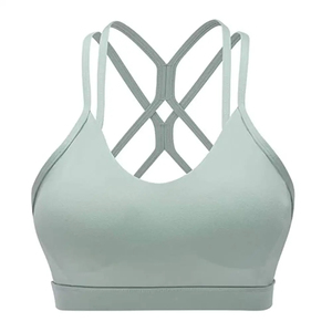 Vêtements de fitness femmes confortable respirant soutien-gorge de sport femmes vêtements meilleur matériel fait soutien-gorge de gymnastique à vendre - Product Image 1