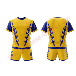 Venta al por mayor diseño personalizado transpirable Rugby uniforme conjunto sublimación Liga DE FÚTBOL Camisetas y pantalones para ropa de equipo - Product Image 6
